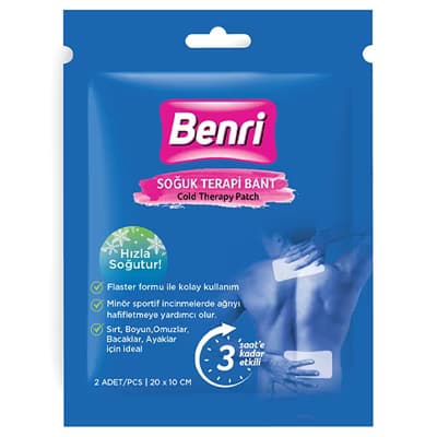 Benri Soğuk Terapi Bandı 2'li - Gratis