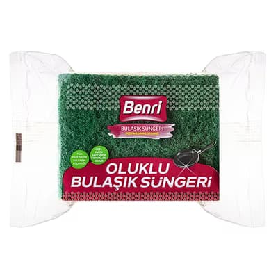 Benri Oluklu Bulaşık Süngeri - Gratis