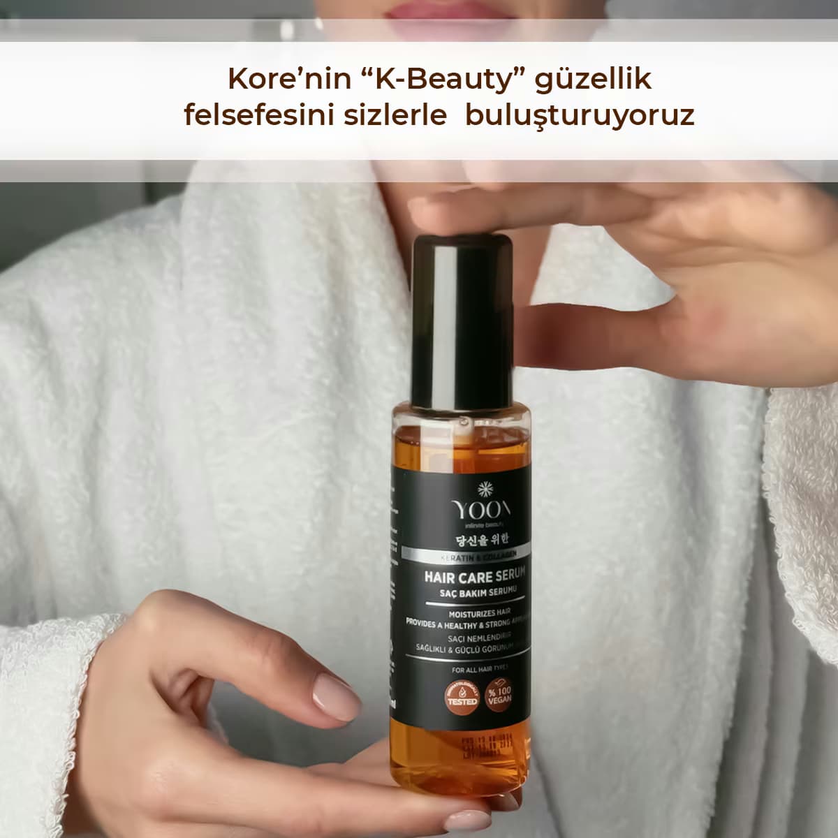 Yoon Güçlendirici Saç Serumu 100 ml 4
