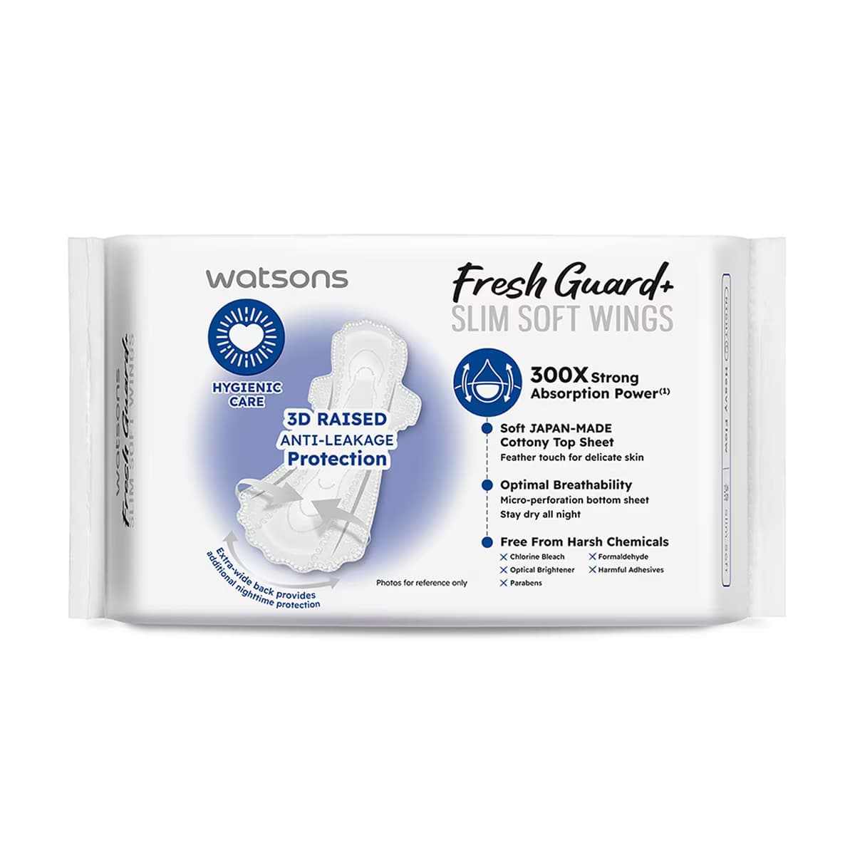 Watsons Fresh Guard+ Slim Soft Gece 8'li 2