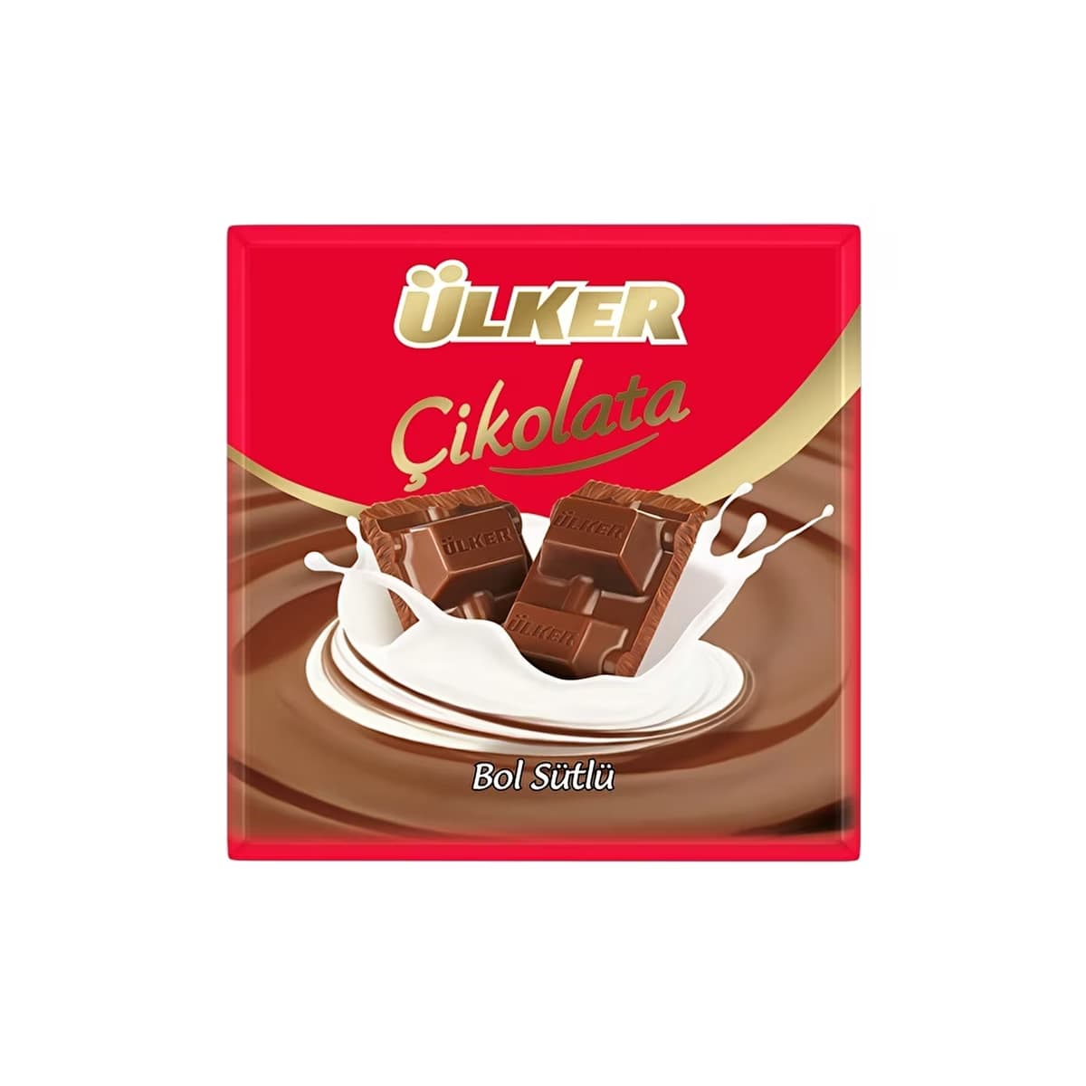 Ülker Çikolata Kare Sütlü 60 gr - Gratis