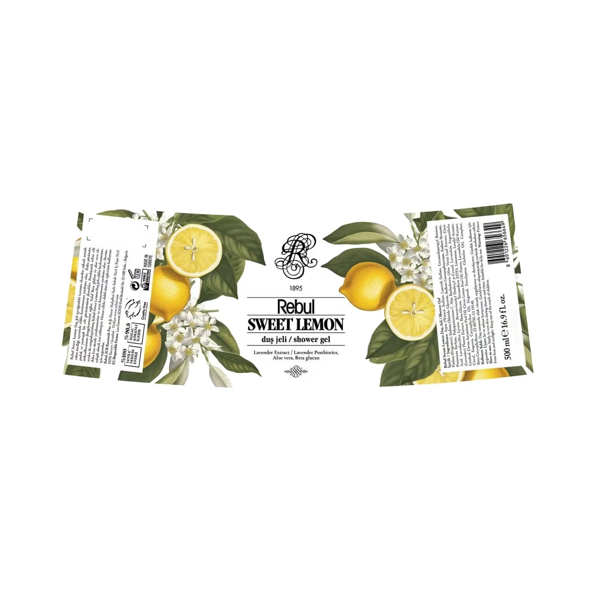 Rebul Duş Jeli Sweet Lemon 500 ml - Gratis 2