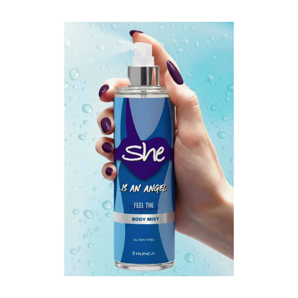 She Angel Kadın Vücut Spreyi 200 ml - Gratis 2