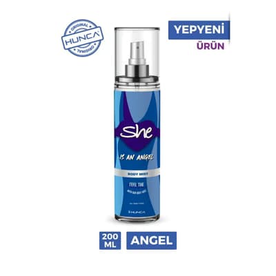 She Angel Kadın Vücut Spreyi 200 ml - Gratis