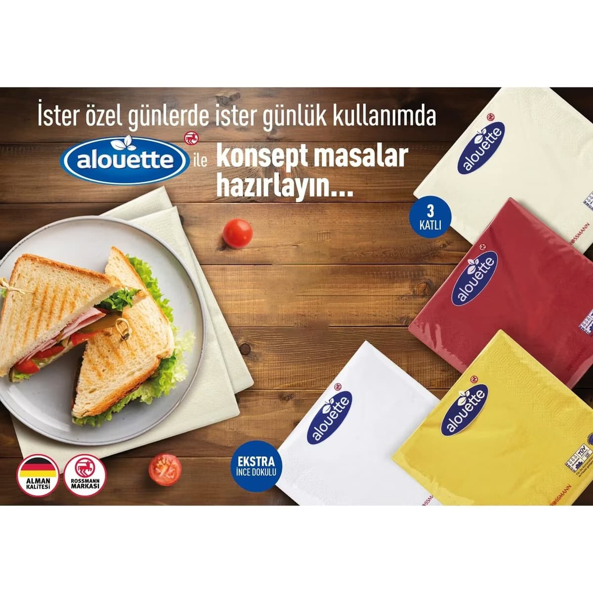 Alouette Peçete Sarı 30'lu 2