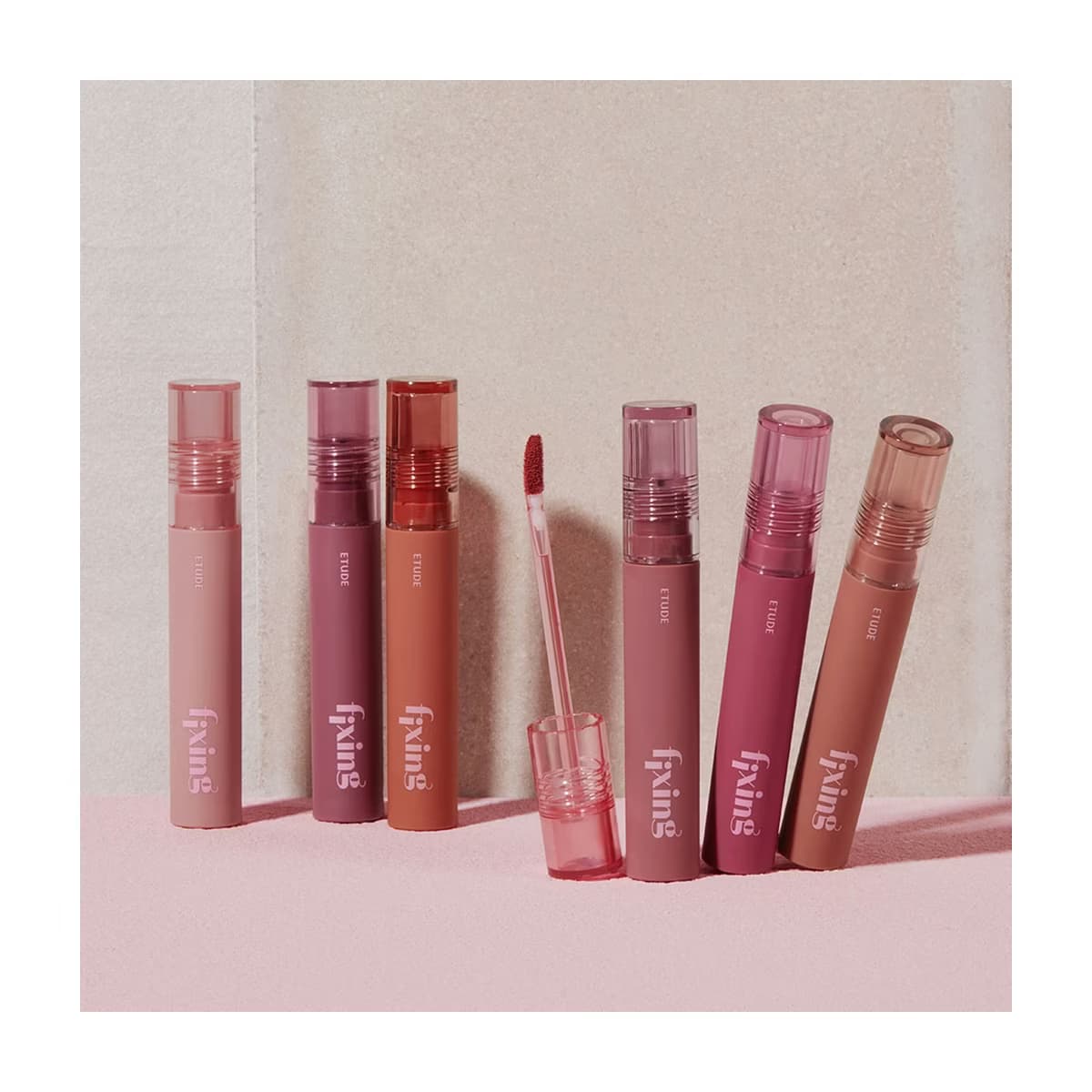Etude Fixing Tint 02 Vintage Red - Gratis 5