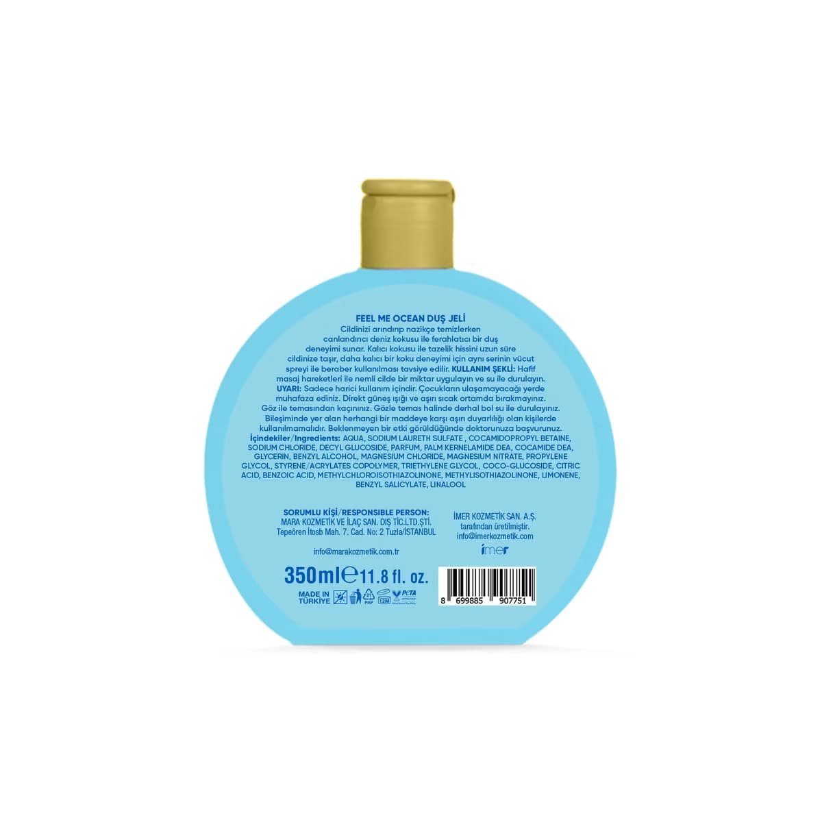 Mara Feel Me Fresh Duş Jeli 350 ml - Gratis 2