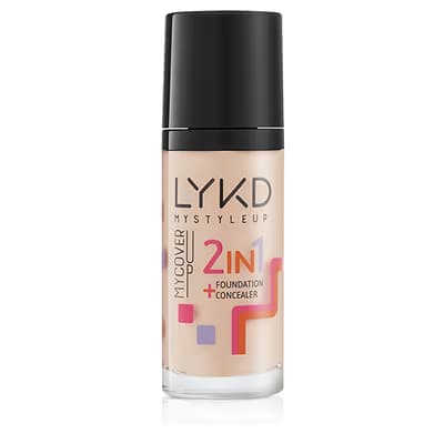 LYKD 2 in 1 Fondöten 130 Soft Fair - Gratis