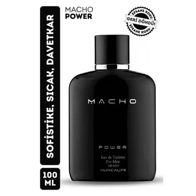 Macho EDT Erkek Parfüm Power 100 ml - Gratis