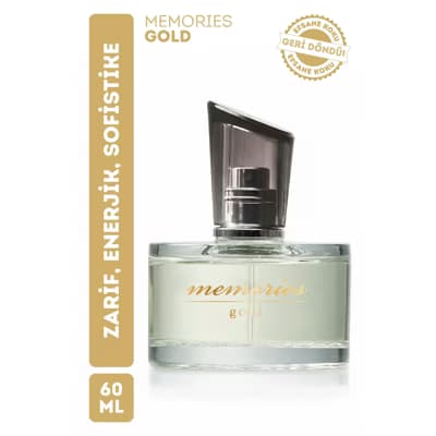 Memories Gold EDT Kadın Parfüm 60 ml - Gratis