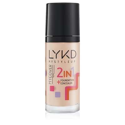 LYKD 2 in 1 Fondöten 136 Warm Sand - Gratis