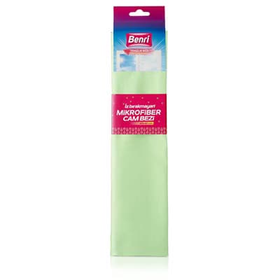 Benri Mikrofiber Cam Bezi Tekli - Gratis