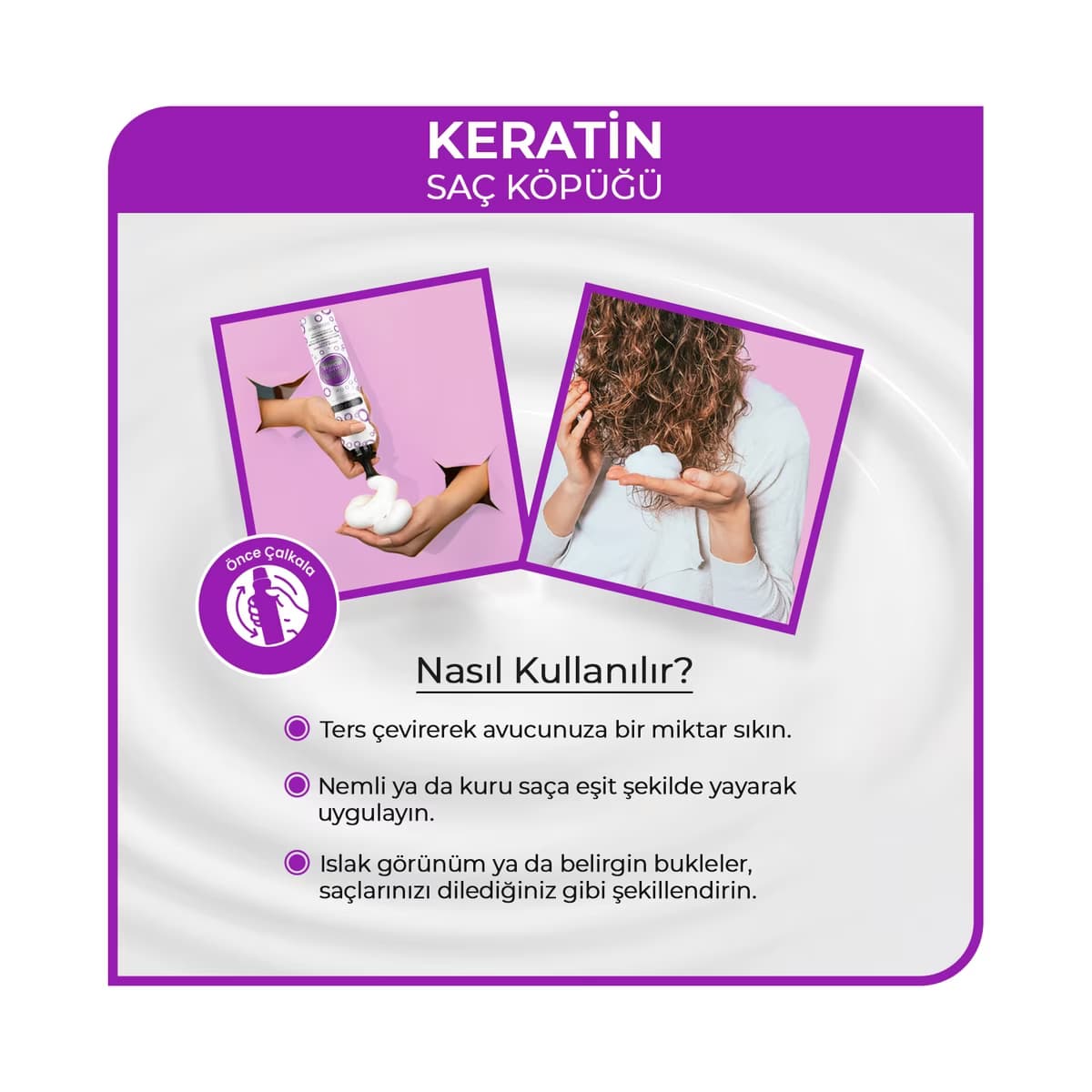 Morfose Keratin Saç Köpüğü 200 ml - Gratis 4