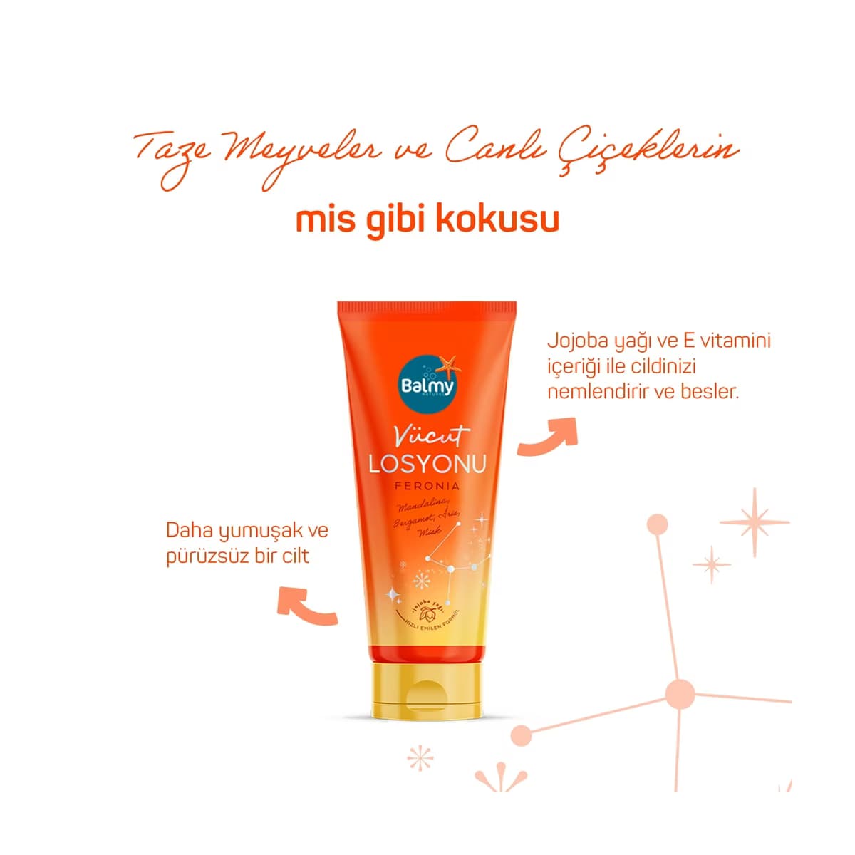 Balmy Vücut Losyonu Feronia 200 ml - Gratis 2