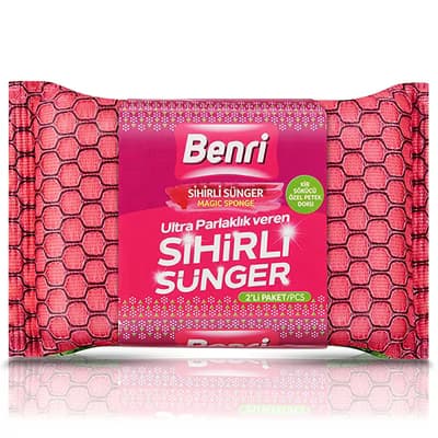 Benri Sihirli Sünger 2’li - Gratis