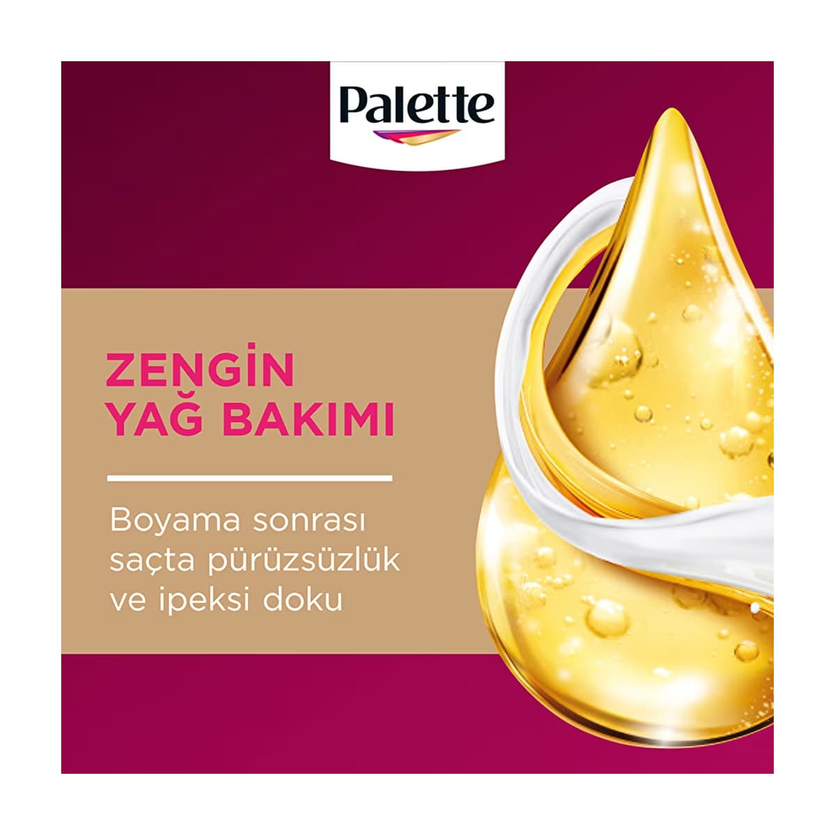 Palette Deluxe Saç Boyası 1-0 Siyah - Gratis 4