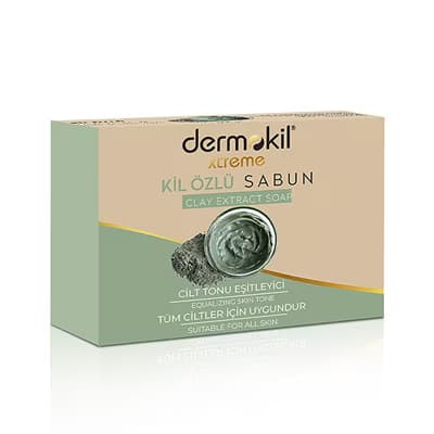 Dermokil Kil Özlü Katı Sabun 100 gr - Gratis