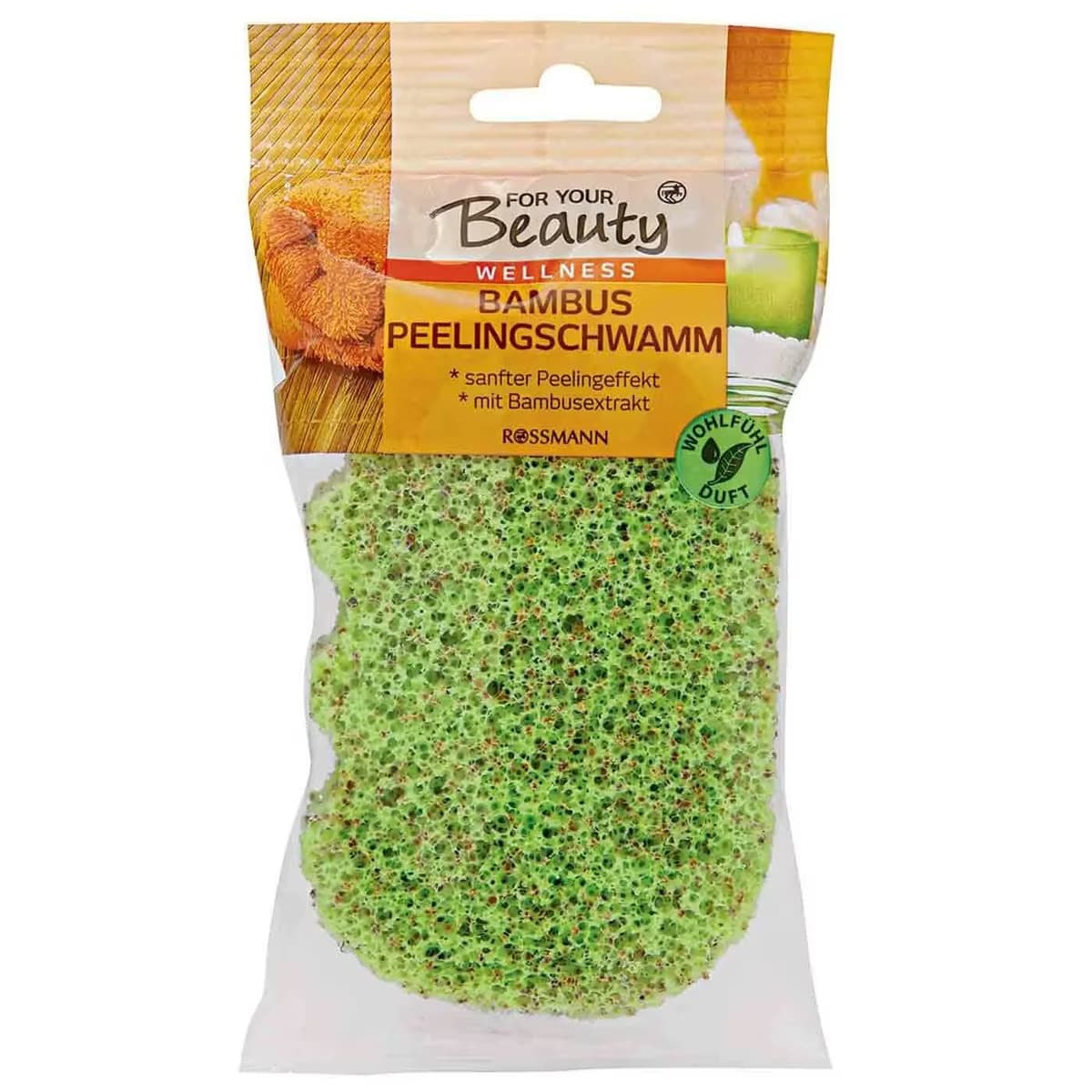 For Your Beauty Peeling Süngeri Bambu Özlü 2