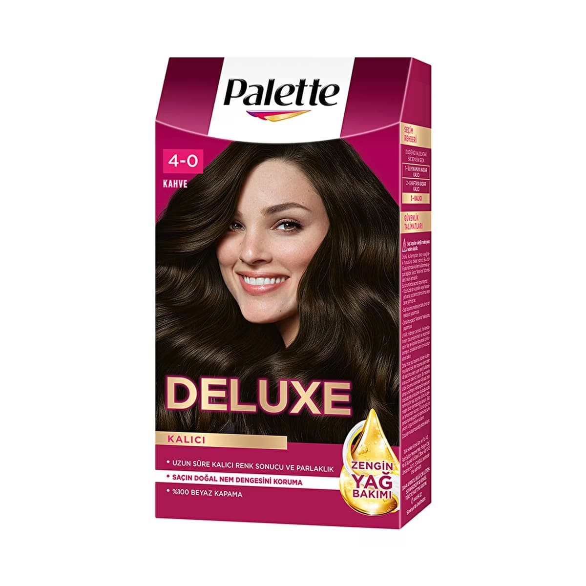 Palette Deluxe Saç Boyası 4-0 Kahve - Gratis 2