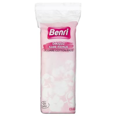 Benri Dikişsiz Kare Pamuk 80'li - Gratis