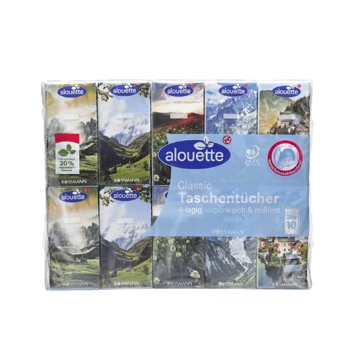 Alouette Kağıt Mendil 10x30'lu 3