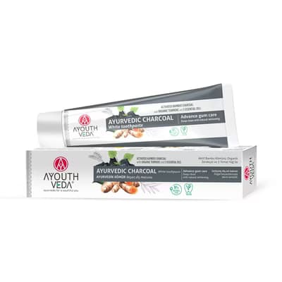 Ayouth Veda Kömürlü Diş Macunu 100 ml - Gratis