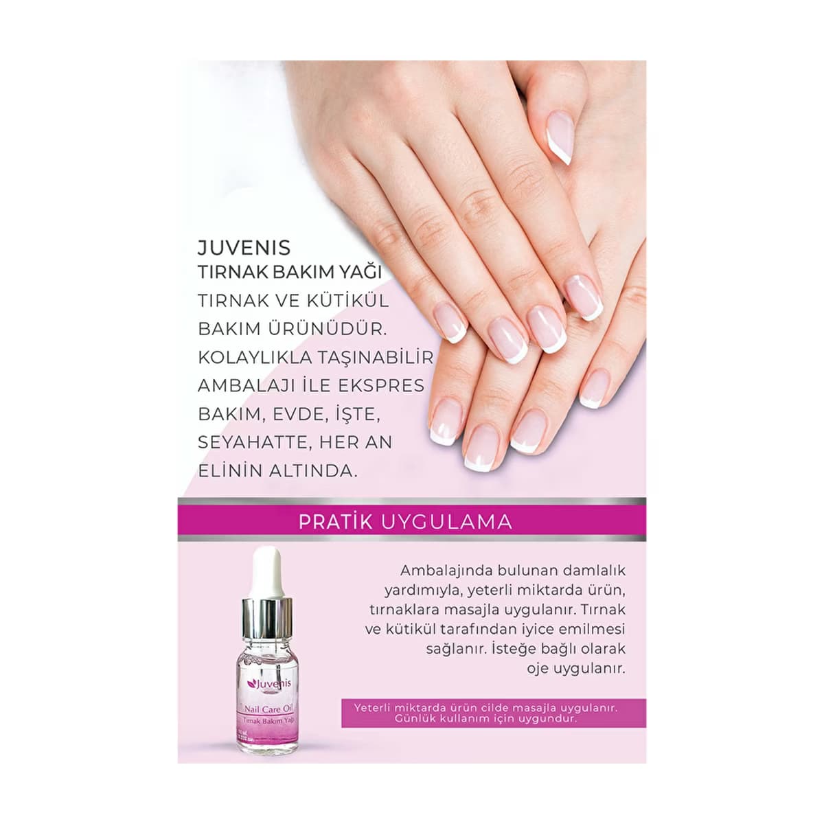Juvenis Tırnak Bakım Yağı 10 ml - Gratis 4
