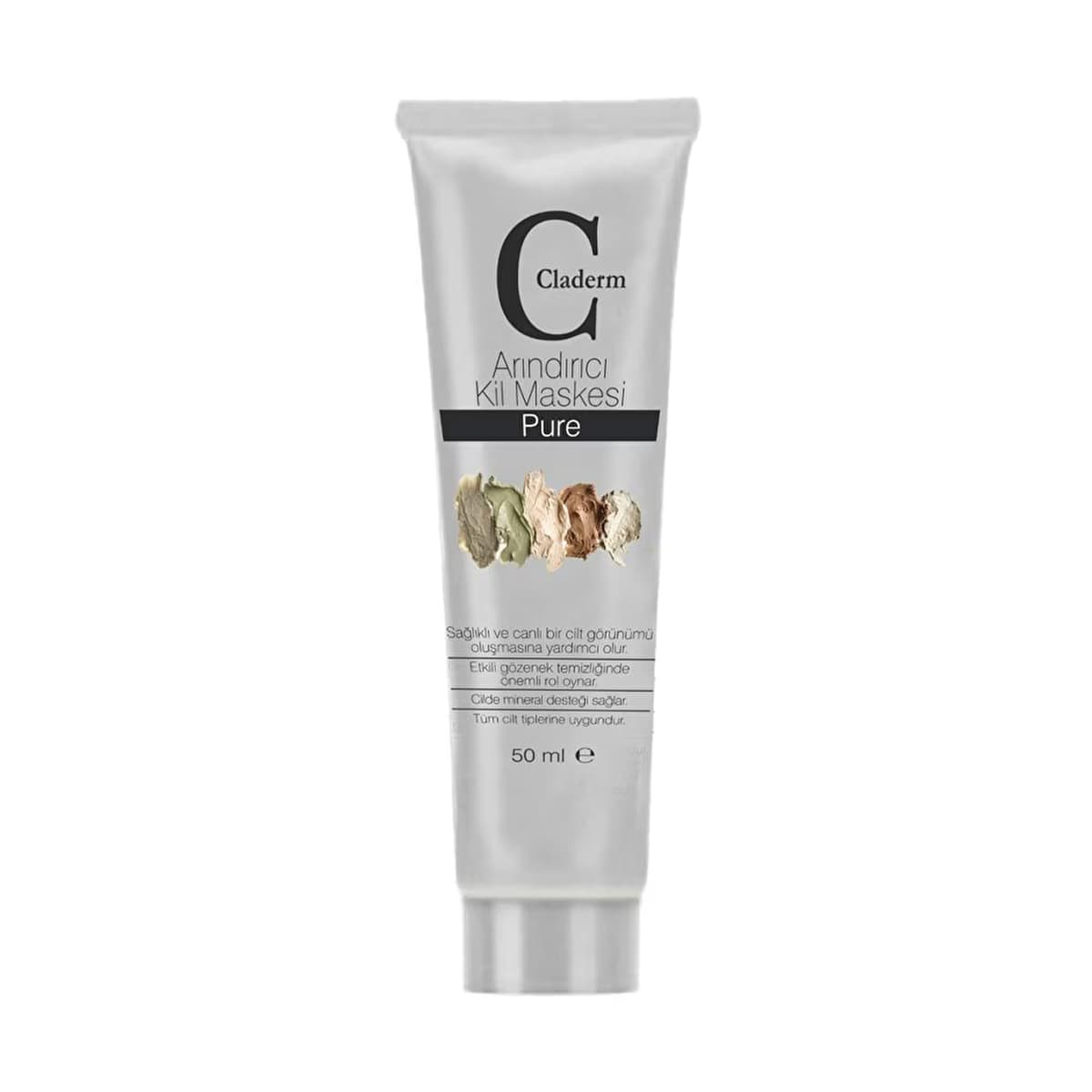 Claderm Sade Killi Yüz Maskesi 50 ml - Gratis