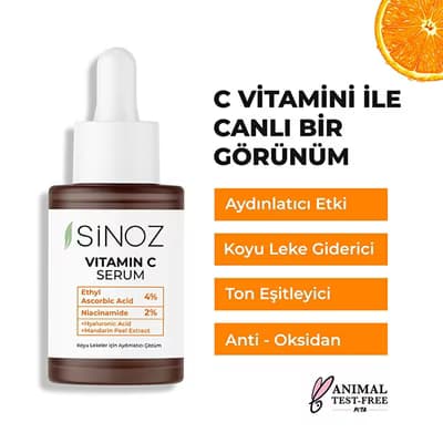 Sinoz C Vitamini Serumu 30 ml - Gratis