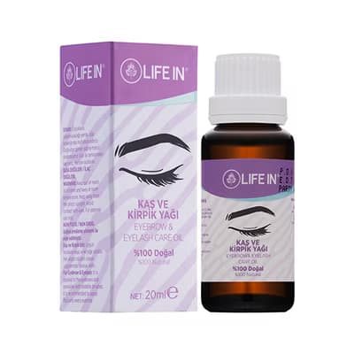 Life In Kaş ve Kirpik Yağı 20 ml - Gratis