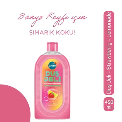 Balmy Duş Jeli Çilekli Limonata 450 ml - Gratis