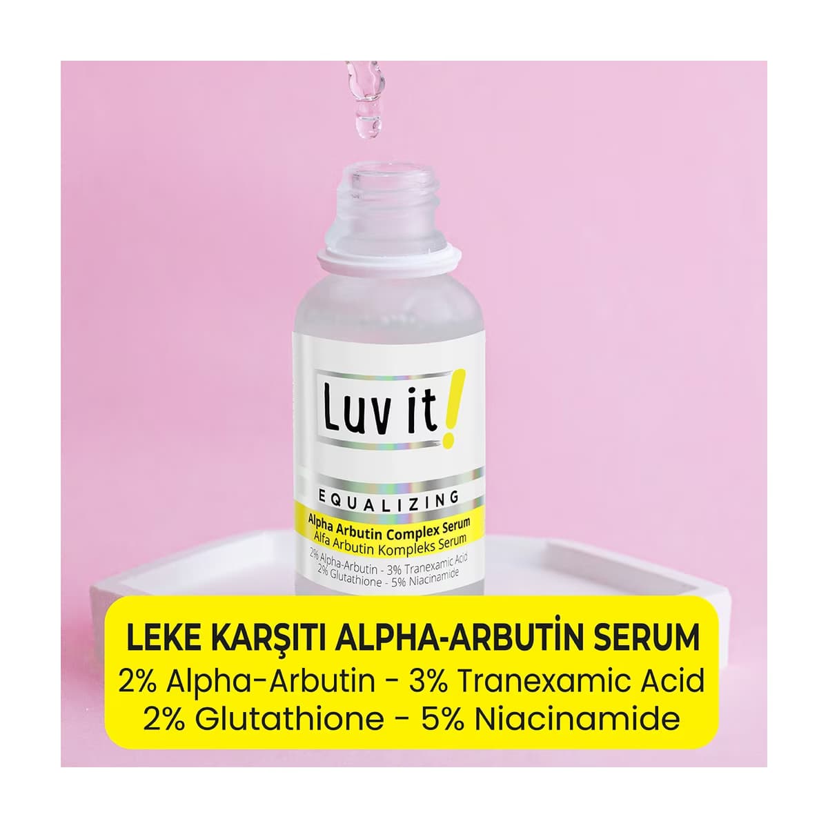 Luv it! Alpha Arbutin Serum 30 ml - Gratis 5