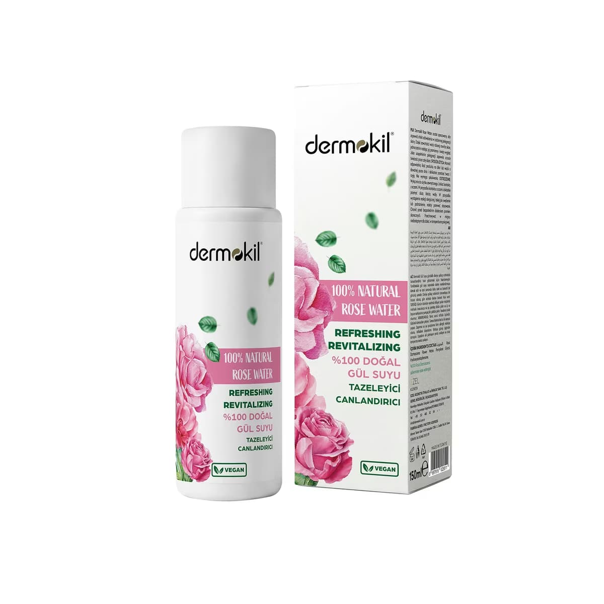 Dermokil %100 Doğal Gül Suyu 150 ml - Gratis