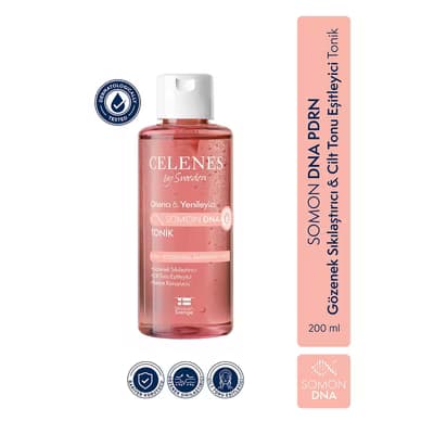 Celenes Somon DNA Yüz Toniği 200 ml - Gratis