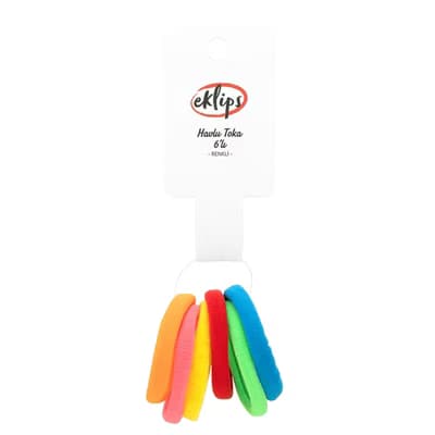 Eklips Renkli Havlu Toka 6'lı - Gratis