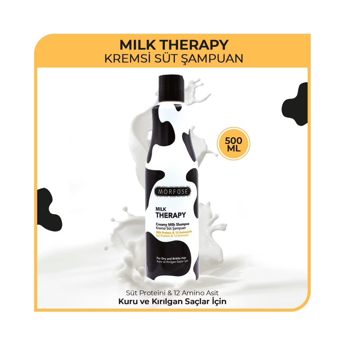 Morfose Milk Therapy Saç Şampuanı 500 ml - Gratis
