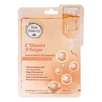 Bee Beauty Serum Maske C Vitamini - Gratis