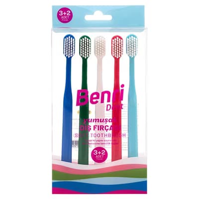 Benri Dent Aile Diş Fırça Seti 5’li - Gratis