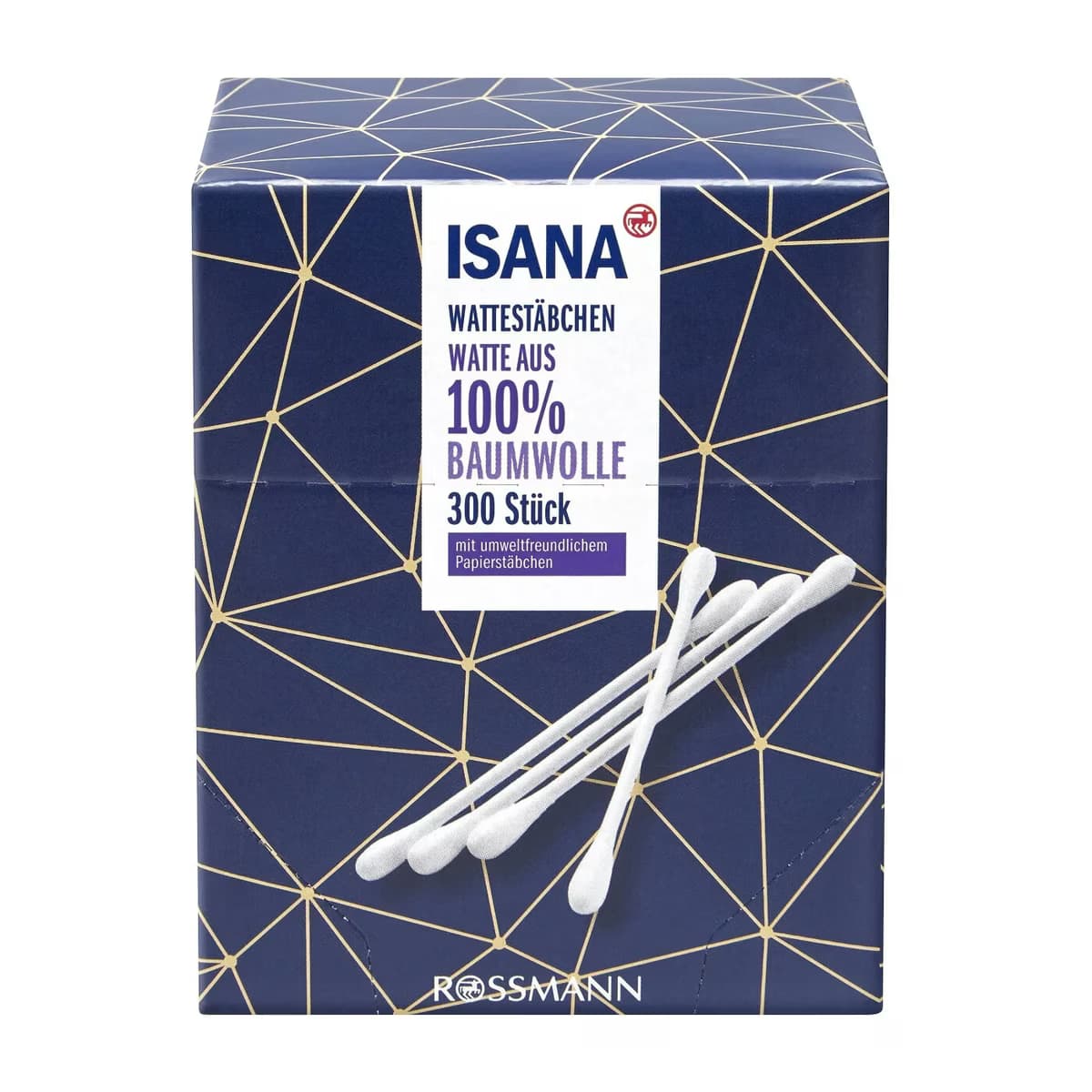 Isana Kulak Çubuğu 300 adet 4