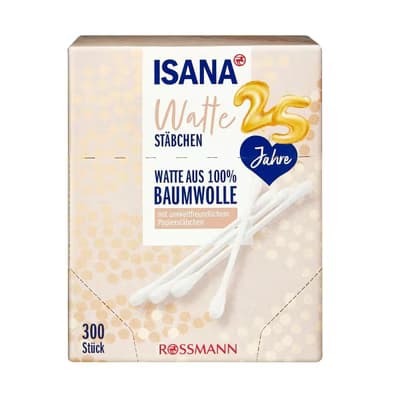Isana Kulak Çubuğu 300 adet