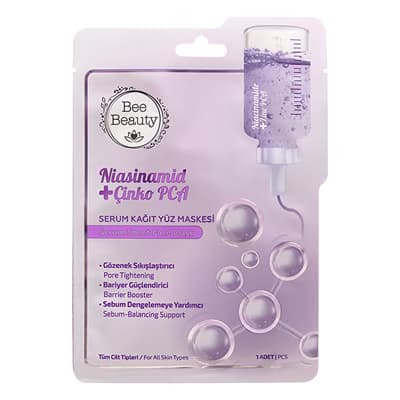 Bee Beauty Serum Maske Niasinamid - Gratis