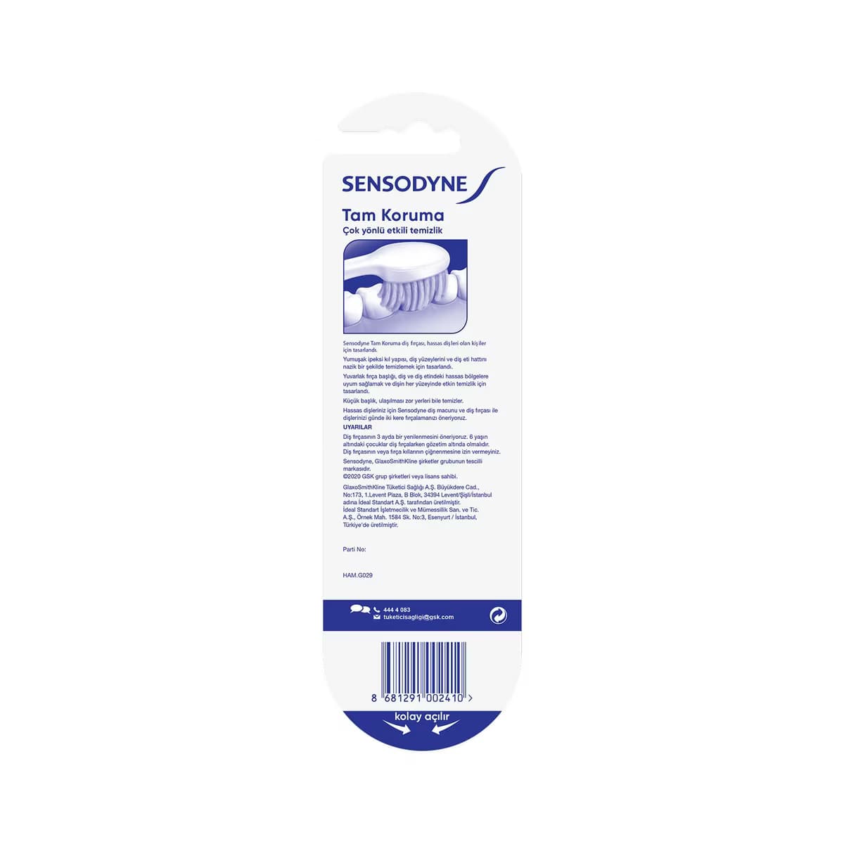 Sensodyne Tam Koruma Diş Fırçası 1+1 - Gratis 2