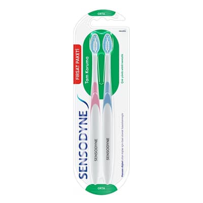 Sensodyne Tam Koruma Diş Fırçası 1+1 - Gratis