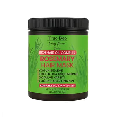 True Bee Rosemary Saç Maskesi 220 ml - Gratis