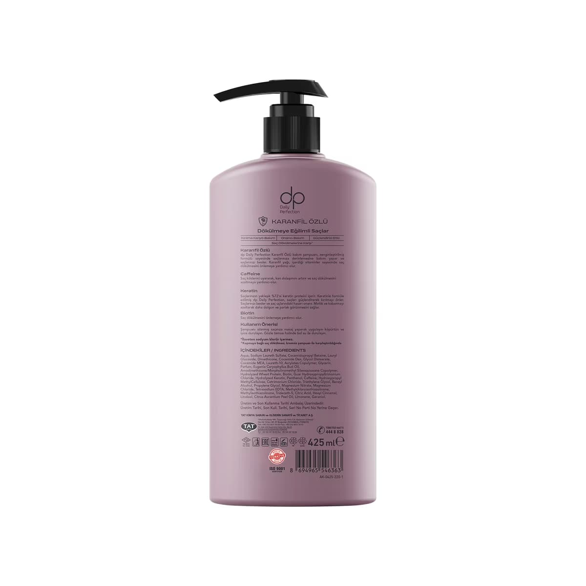 Dp Şampuan Karanfil Özlü 425 ml - Gratis 3