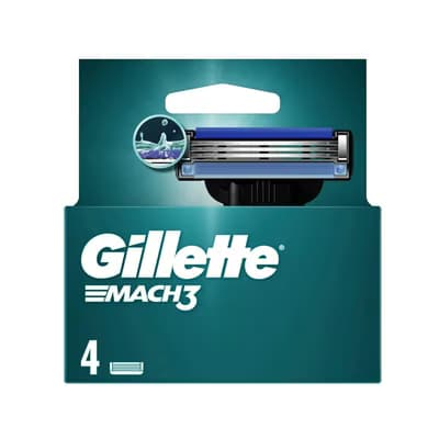Gillette Mach3 Tıraş Bıçağı Yedek 4 adet