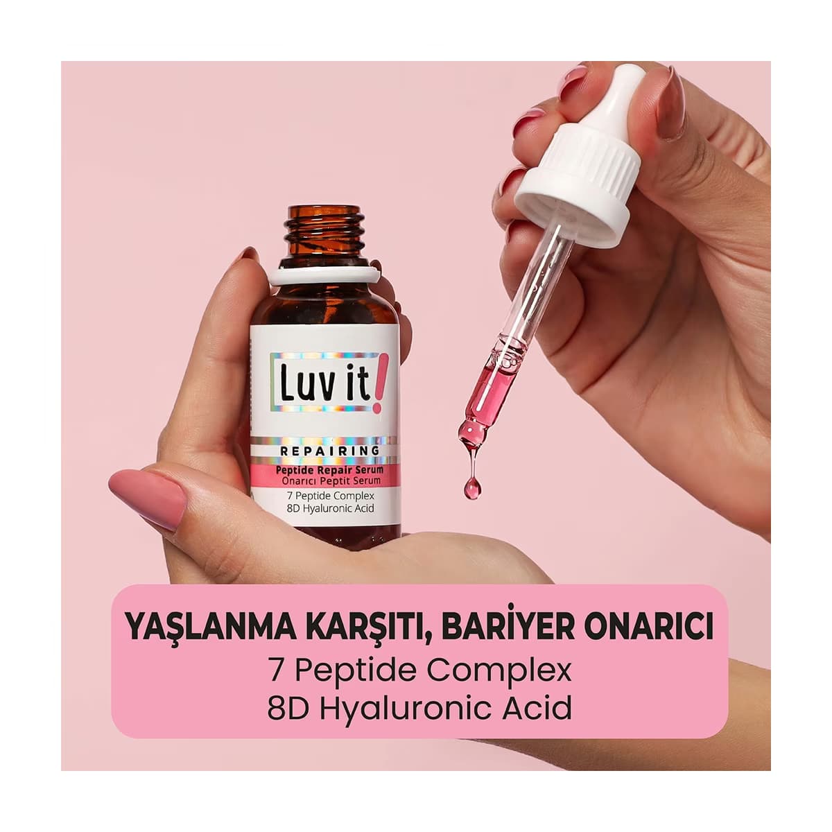 Luv it! Onarıcı Peptit Serum 30 ml - Gratis 5