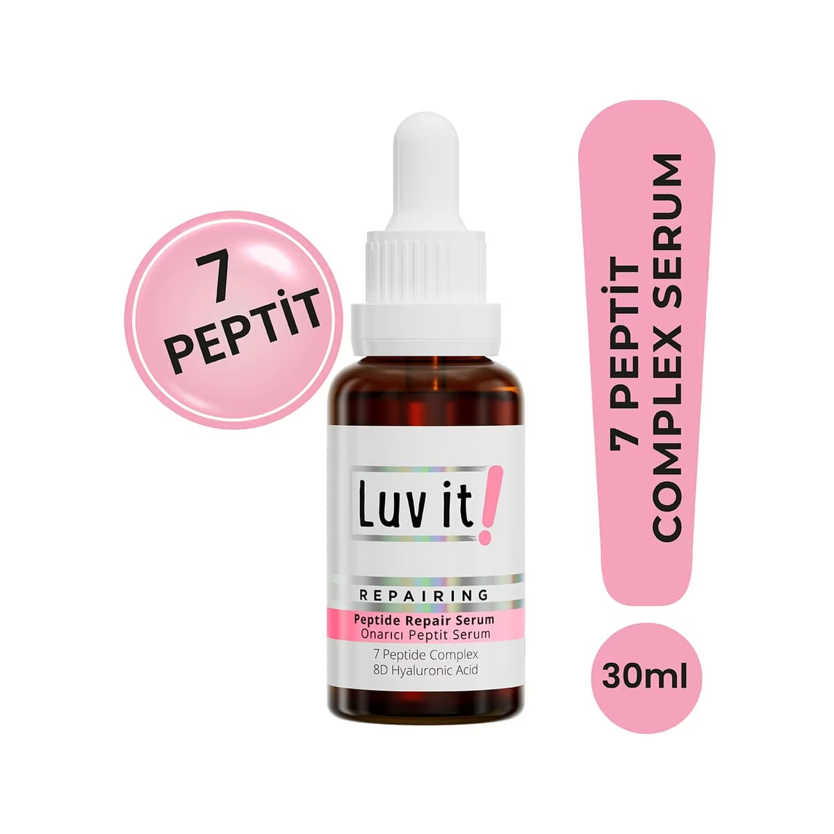 Luv it! Onarıcı Peptit Serum 30 ml - Gratis