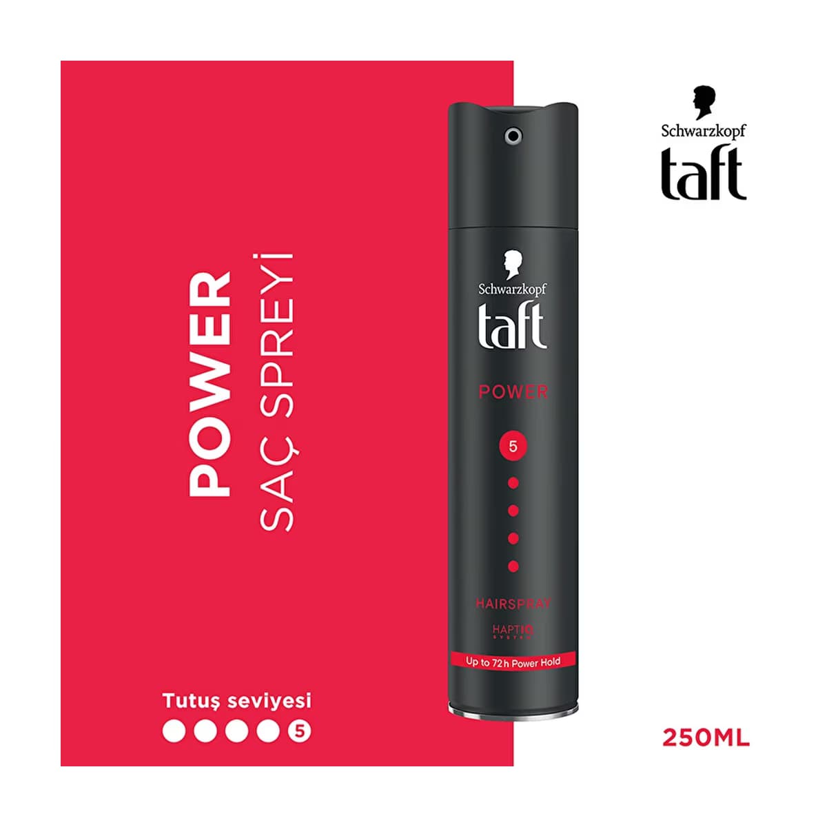 Taft Power Kafein Saç Spreyi 250 ml - Gratis