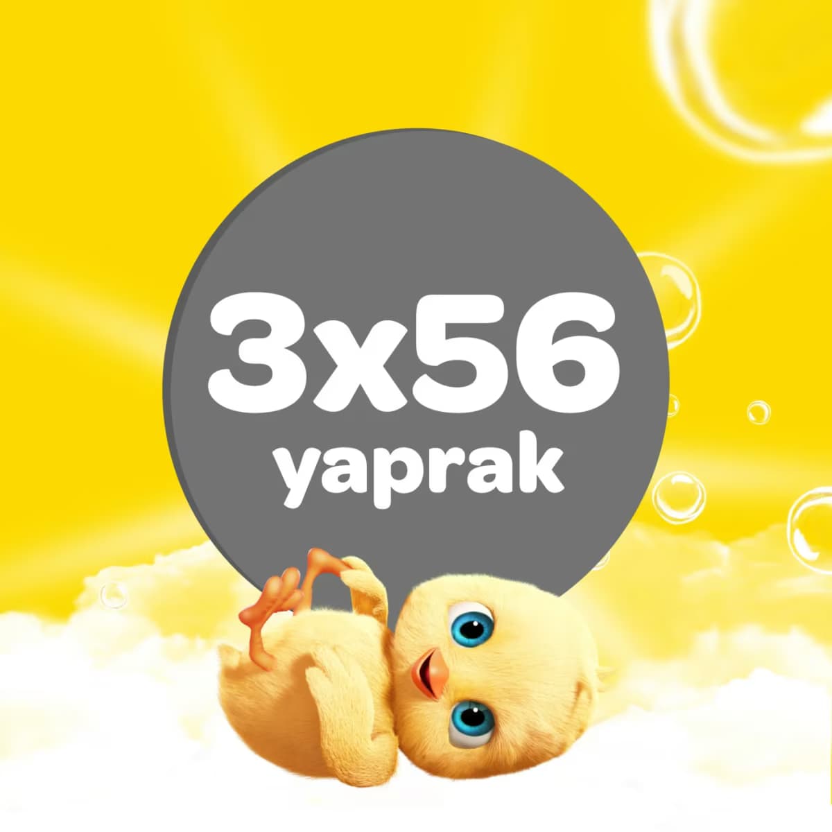 Dalin Klasik Islak Havlu 3x56 Adet 2